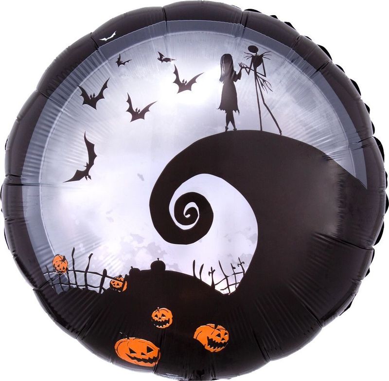 Foil Balloon Nightmare Before Christmas 32in