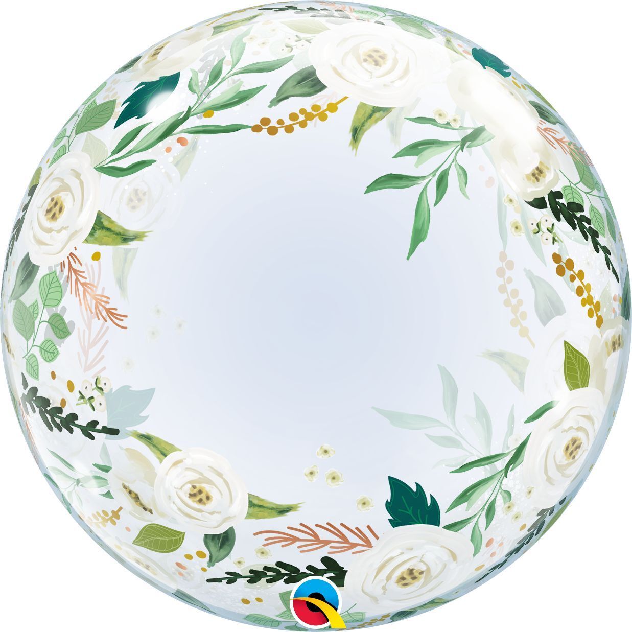 Bubble Balloon Wedding Floral Deco 24in