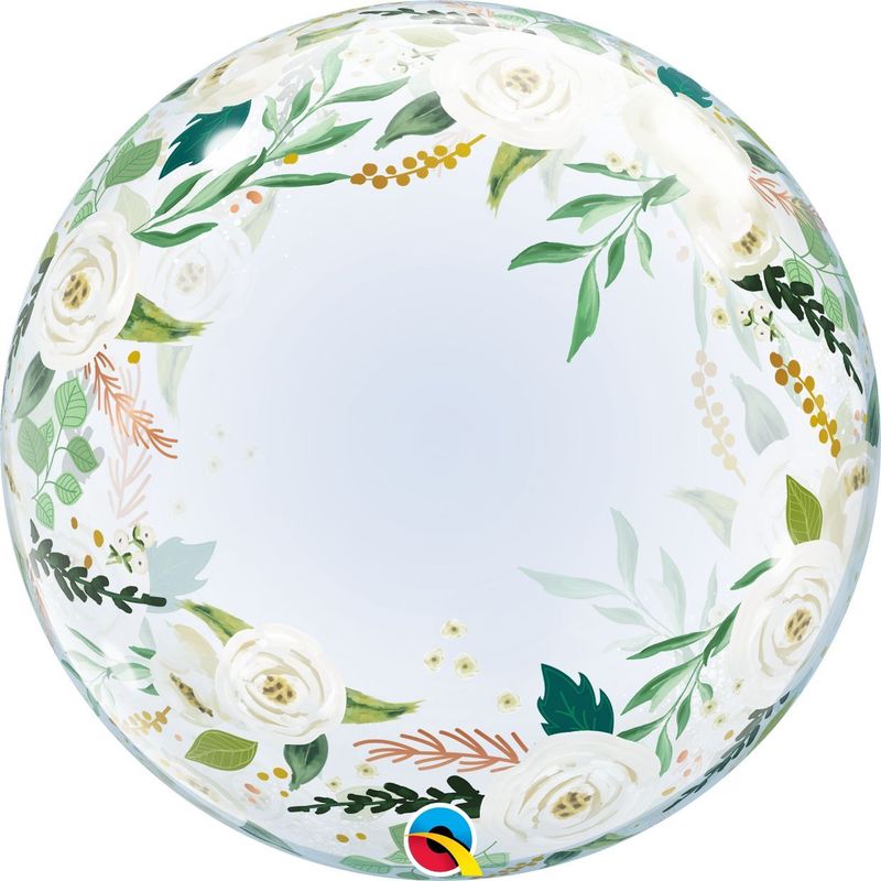 Bubble Balloon Wedding Floral Deco 24in