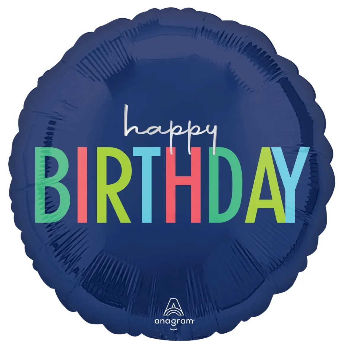 Foil Balloon Modern Birthday 17in