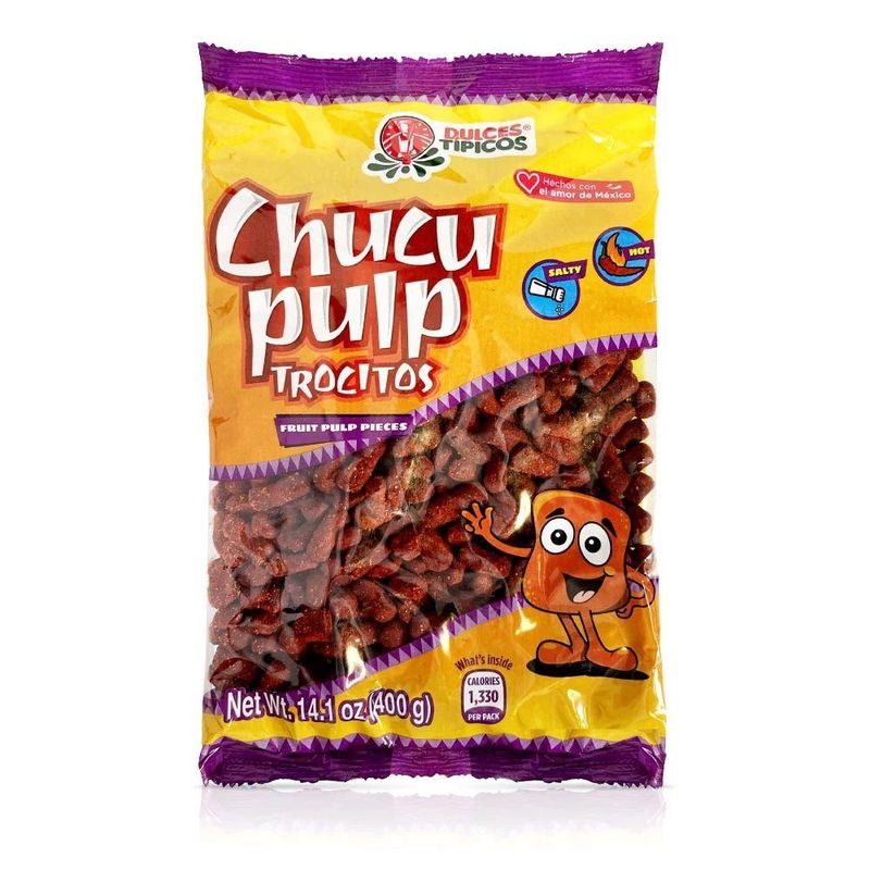 Chucu Pulp Trocitos Mexican Candy