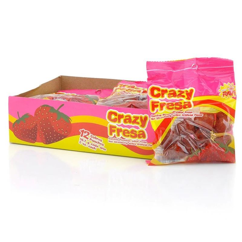 Crazy Fresa Mexican Candy