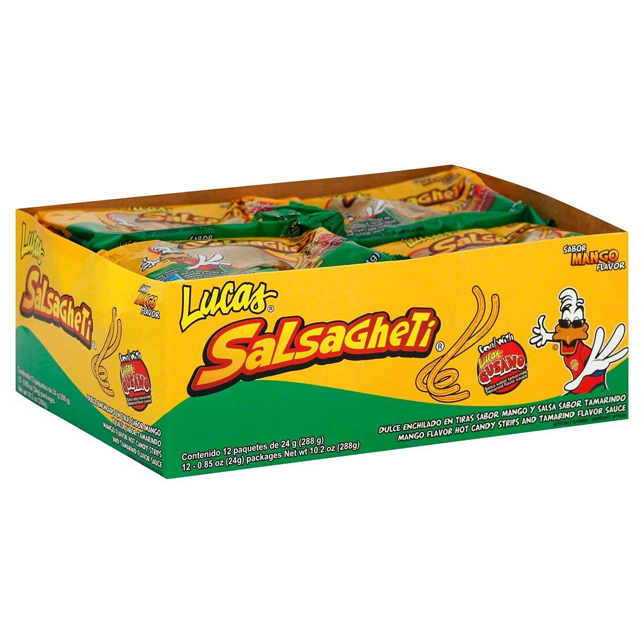 Lucas Salsagheti Mango Candy Mexican Candy