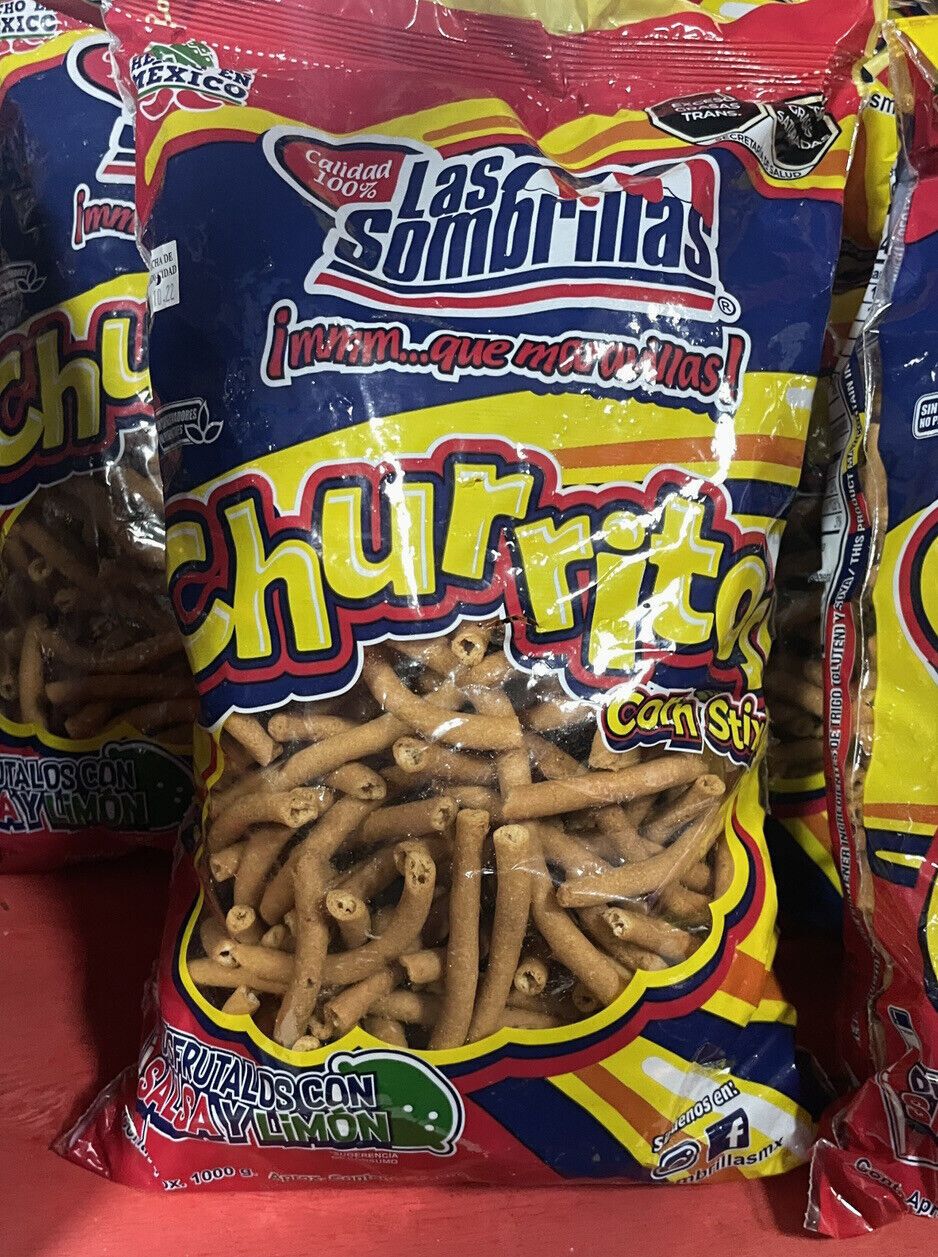 Churritos Las Sombrillas Mexican Candy