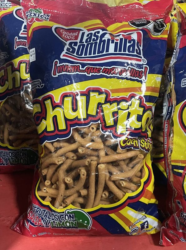 Churritos Las Sombrillas Mexican Candy
