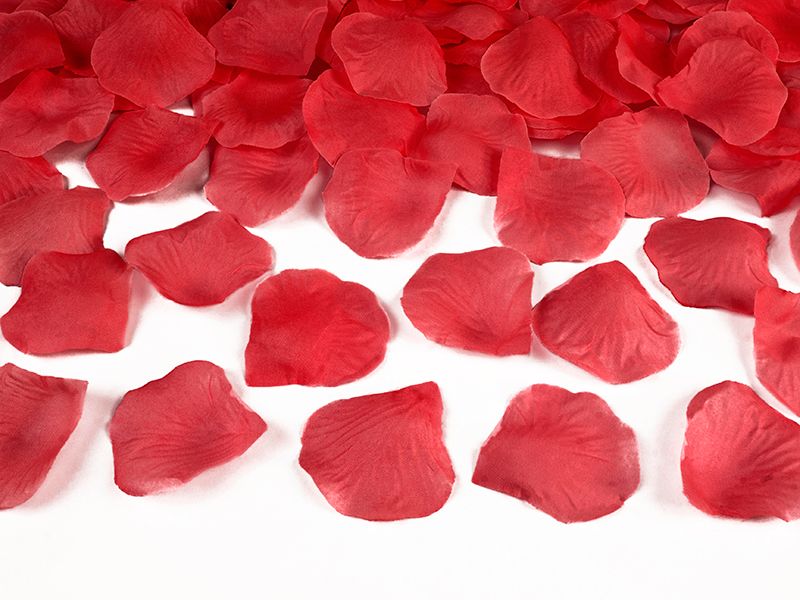 Red Rose Petals in a Bag