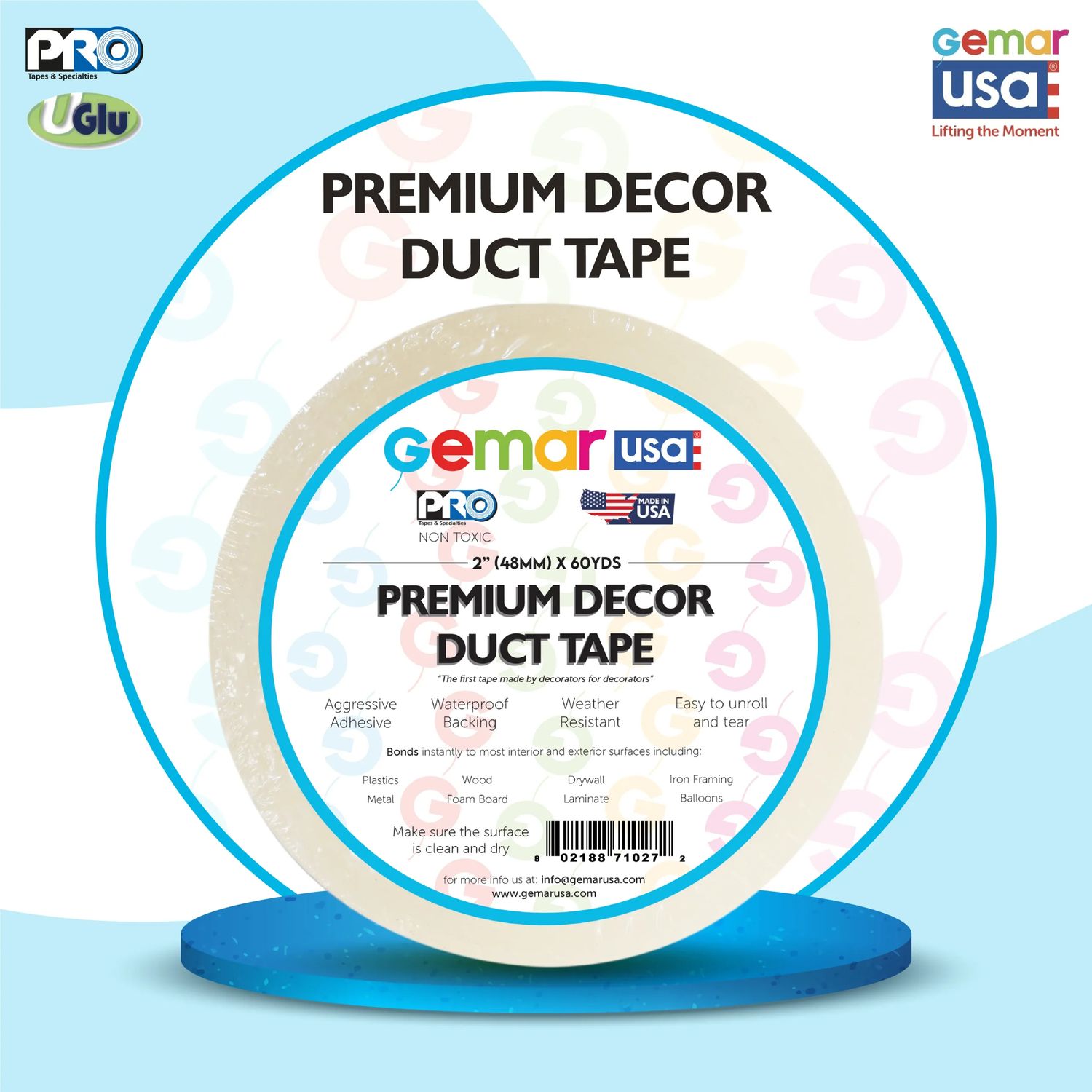 Premium Decor Duct Tape 710272