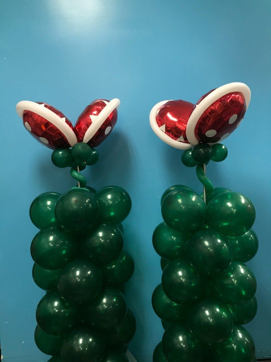 Piranha Plant Balloon Column