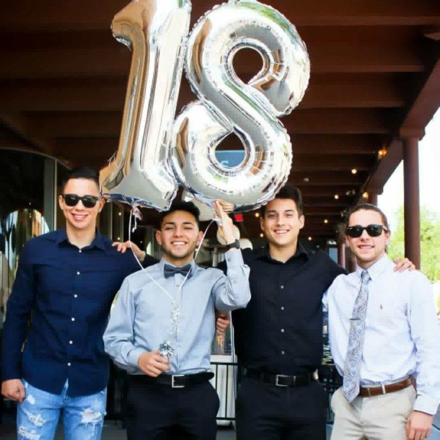 Birthday Number Balloon Bouquet