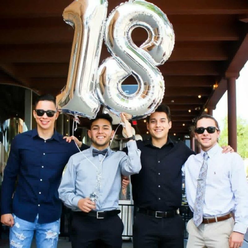 Birthday Number Balloon Bouquet
