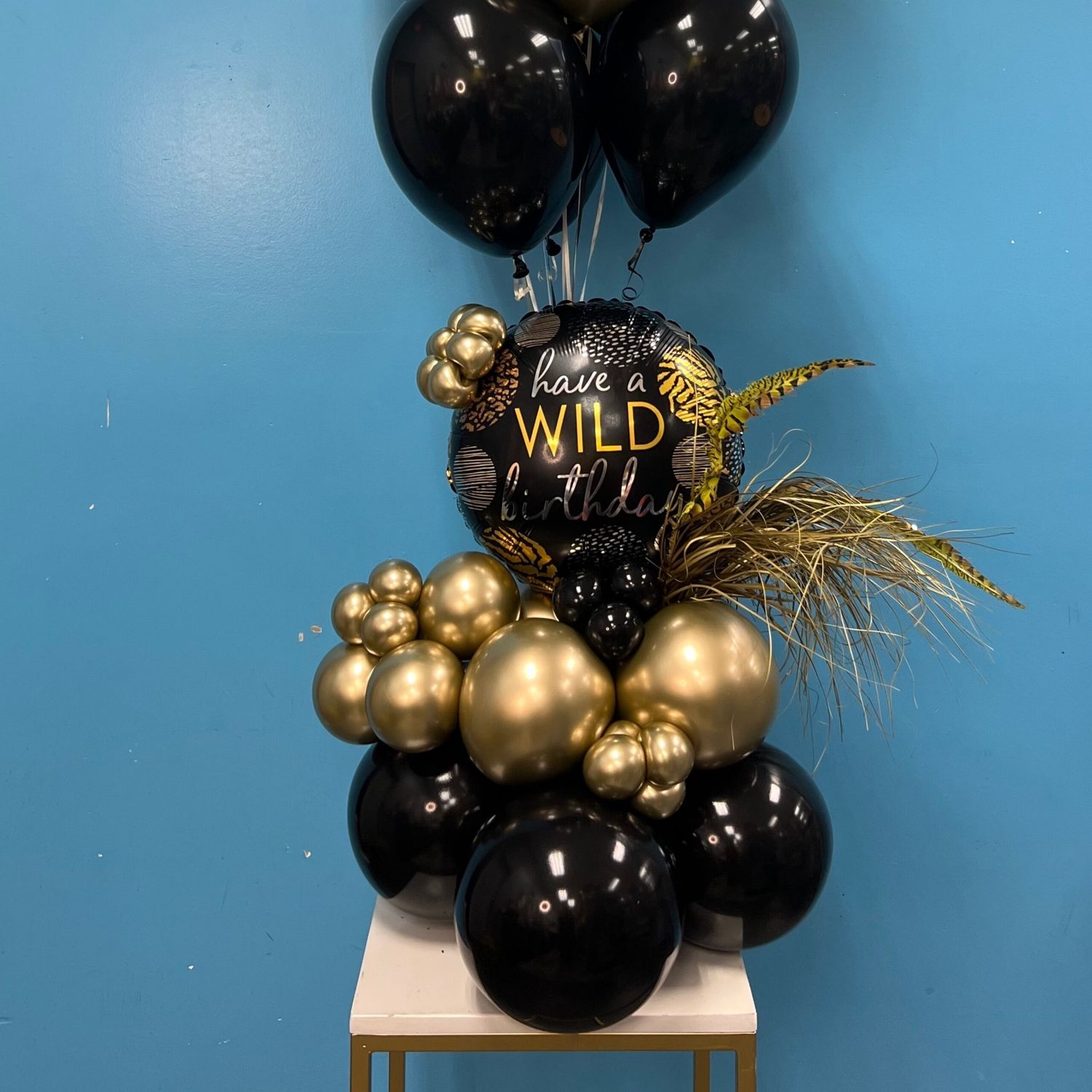 Elegant Small Birthday Balloon Bouquet