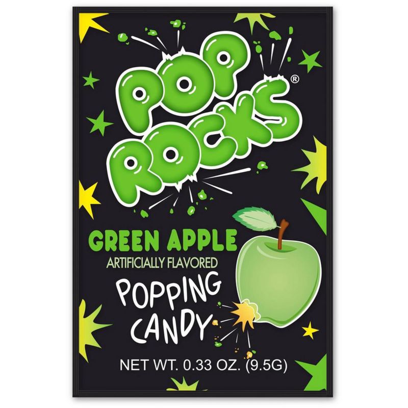 Pop Rocks Halloween Pouch Green Apple