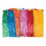 Bright Assorted Color Hula Skirts - Apparel Accessories