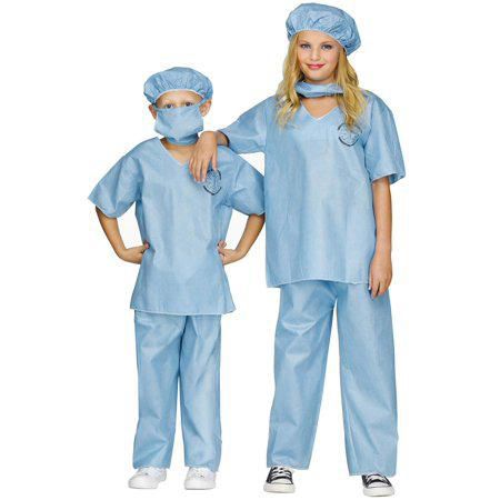 Fun World Doctor Halloween Fancy-Dress Costume for Child M