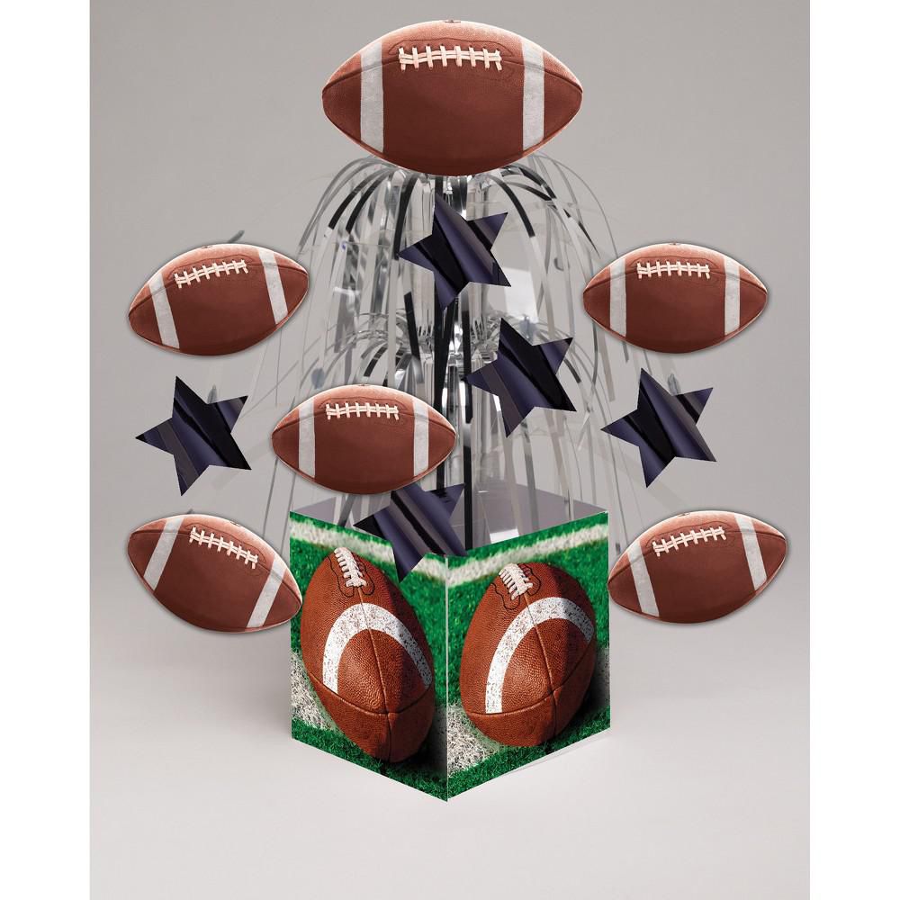 Tailgate Rush Cascading Foil Centerpiece