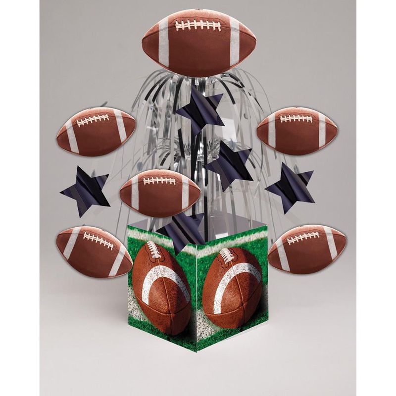 Tailgate Rush Cascading Foil Centerpiece
