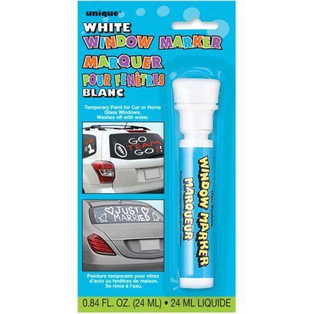 Window Marker Ounce White Count