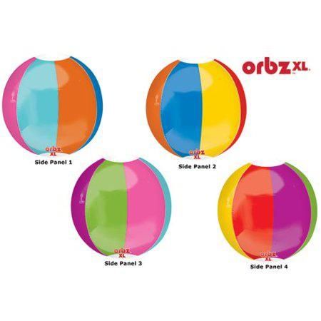 Burton & Burton 16" Orbz Beach Ball Balloon