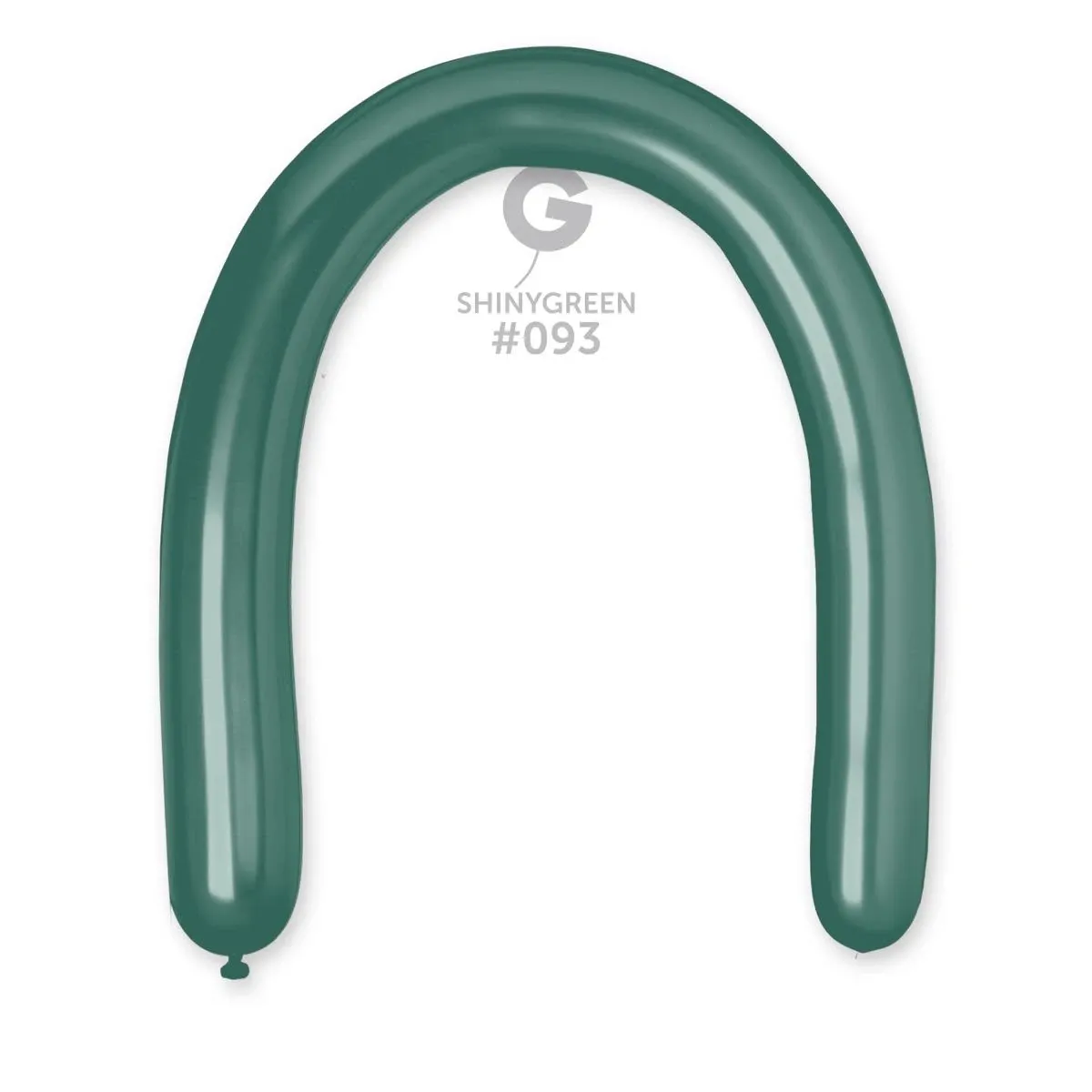 DB6 Gemar Shiny Green Latex Balloons #093 3in - 25 pieces