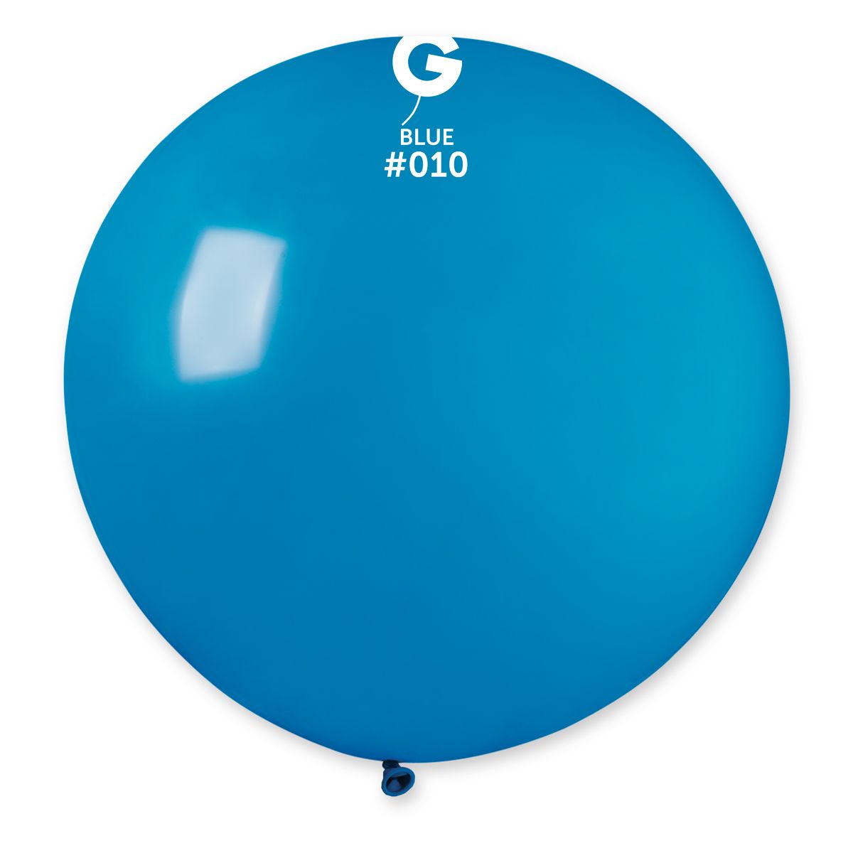 Gemar Standard Blue Latex Balloon #010 69in - 1 piece