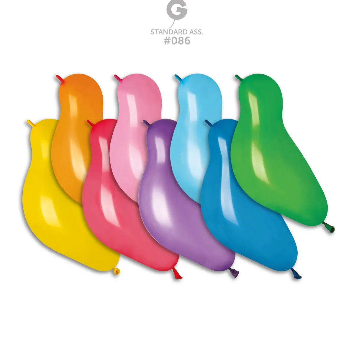 Gemar Standard Ass. Birds Latex Balloons #086 14in - 100 pieces