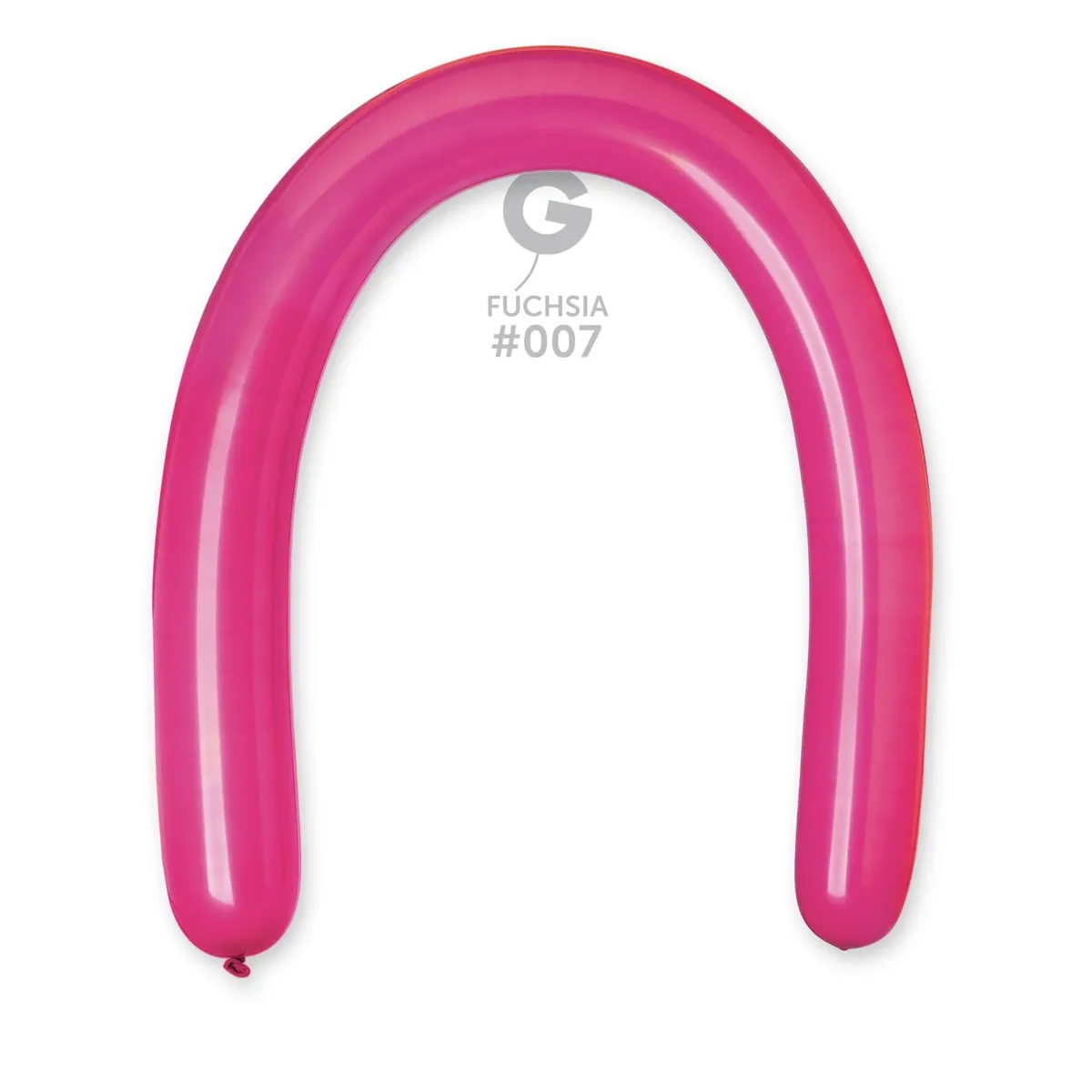 Gemar Standard Fuchsia Latex Balloons #007 3in - 50 pieces
