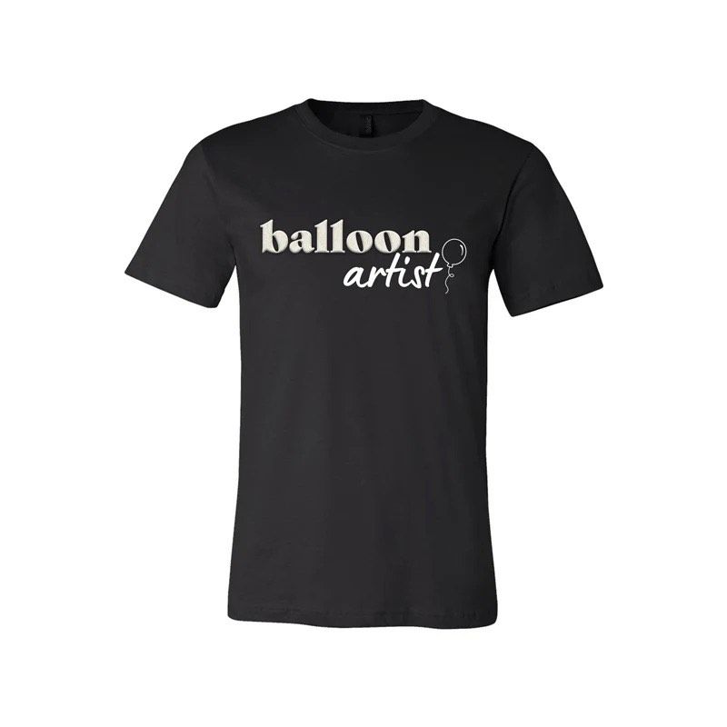 Balloon Artist Puff Black T-Shirt - "XL" Size