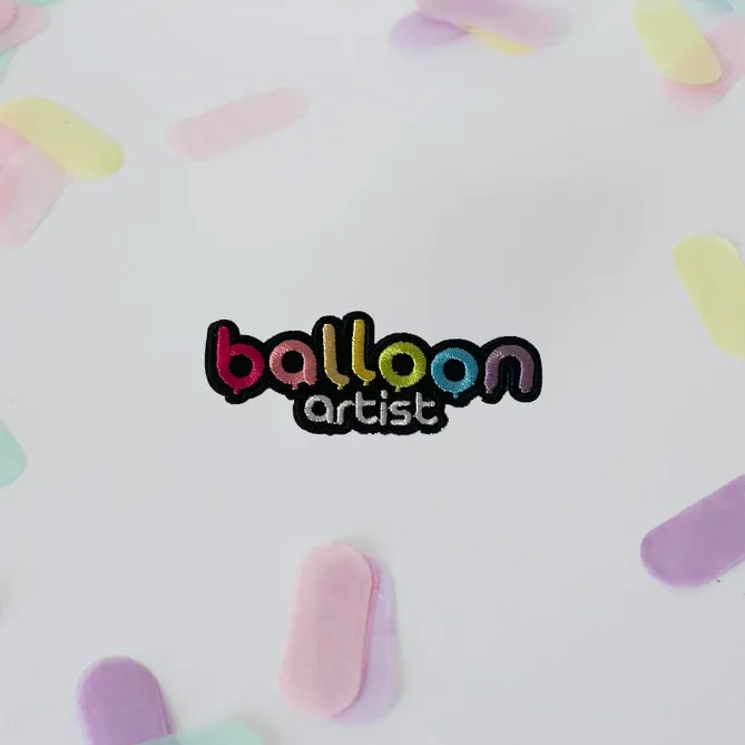 Black Balloon Artist Embroidered Patch