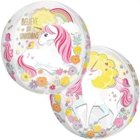 Amscan Anagram 3727601 - Magical Unicorn orbz Foil Balloon