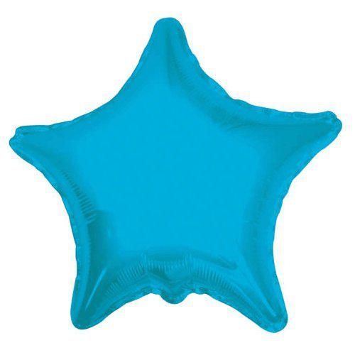 Turquoise Blue Star 18′′′′ Balloon