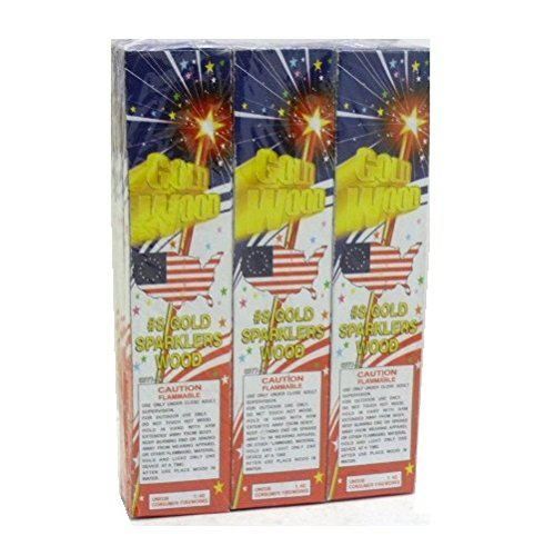 Wholesale Sparkles 8in Gold 6pc