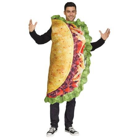 Adult Plus Realistic Taco Costume