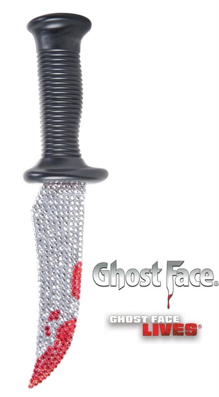Ghost Face Bling Knife Costume Accessory
