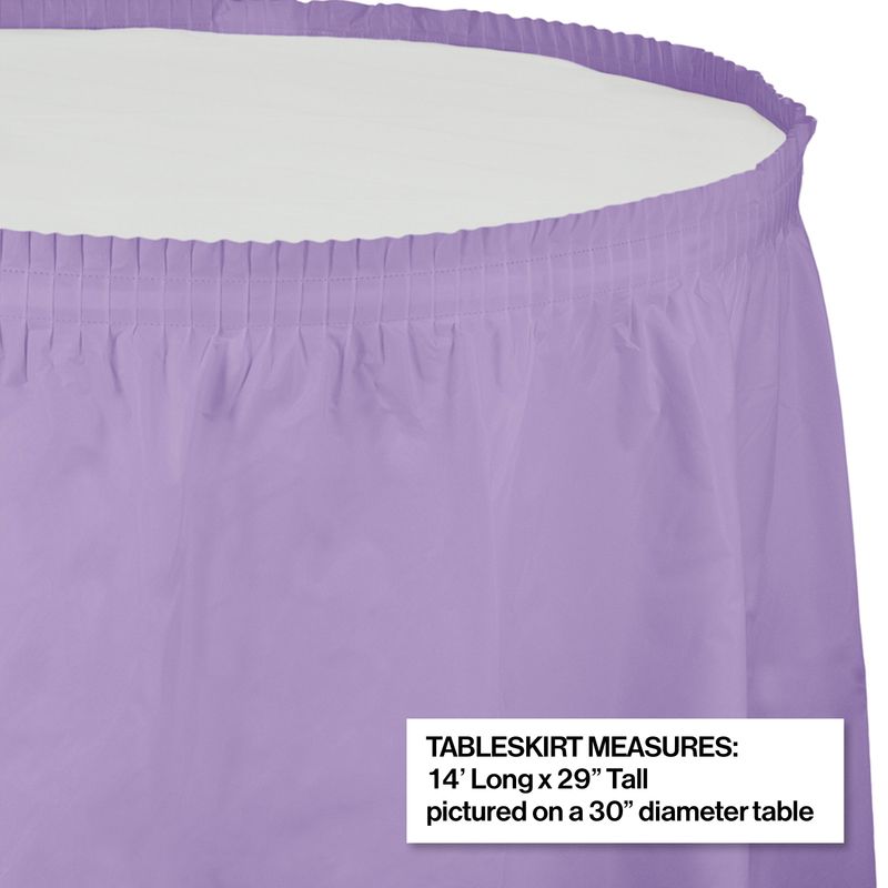 Luscious Lavender Table Skirt