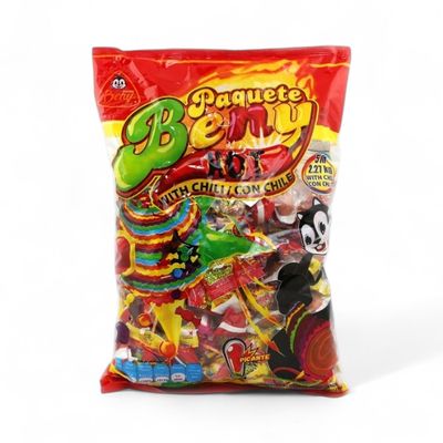 Paquete Beny Pinatero Picante Mexican Candy