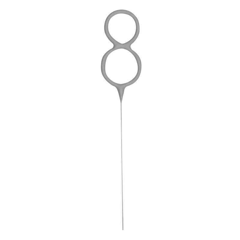 Number 8 Sparkler 7"