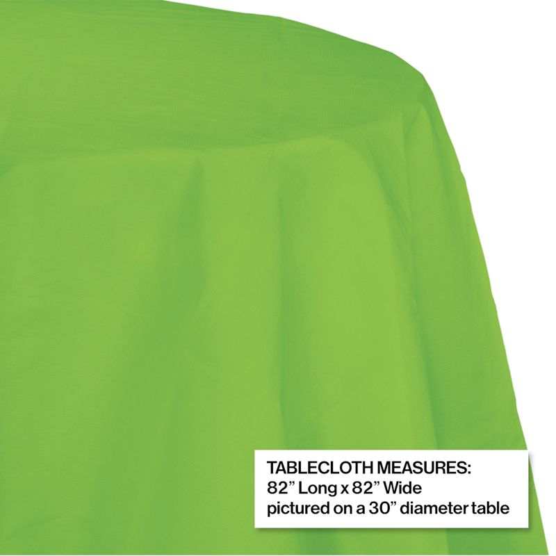 Fresh Lime 82in Round Table cover