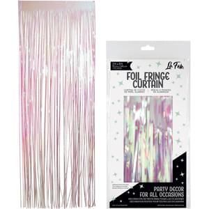 Irridescent Fringe Curtain