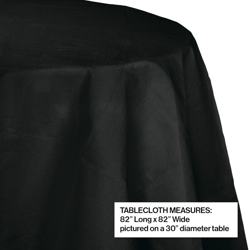Black Velvet Round 82”  Tablecover