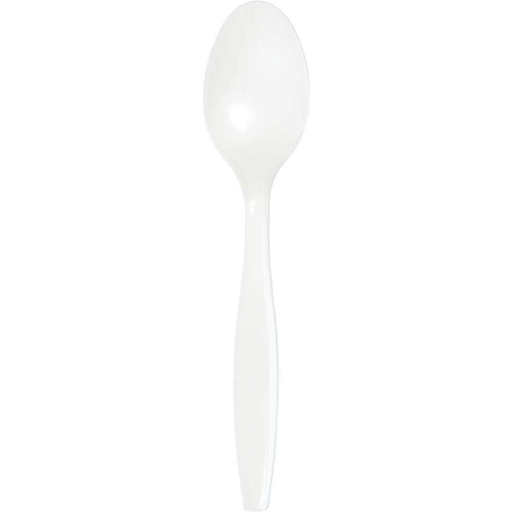 White Spoons 24 Count