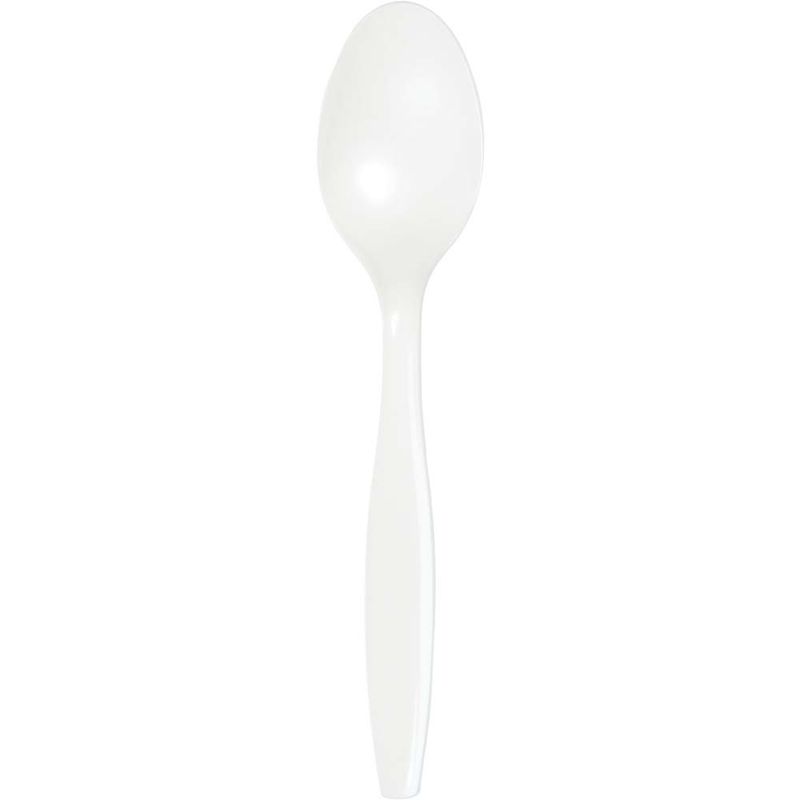 White Spoons 24 Count