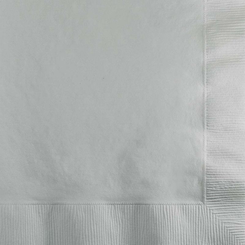 Shimmering Silver Bev. Napkins
