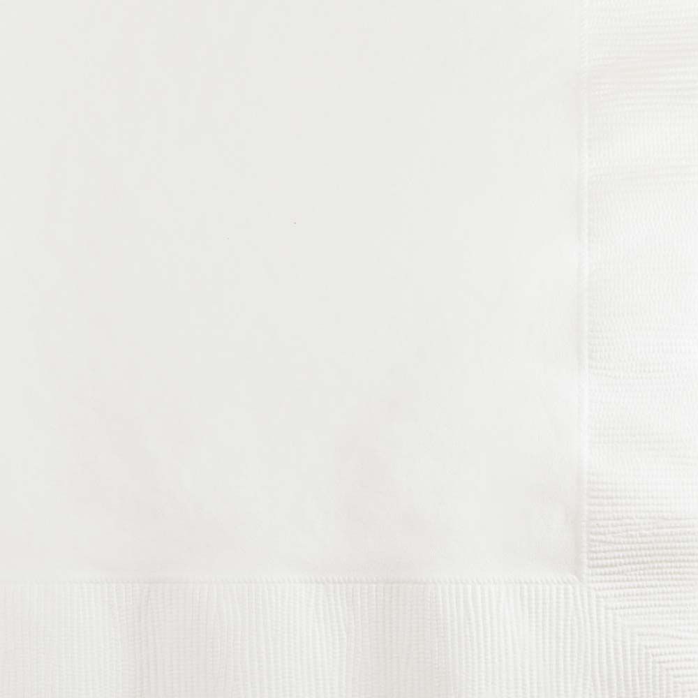 White Beverage Napkin