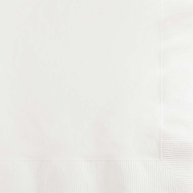 White Beverage Napkin