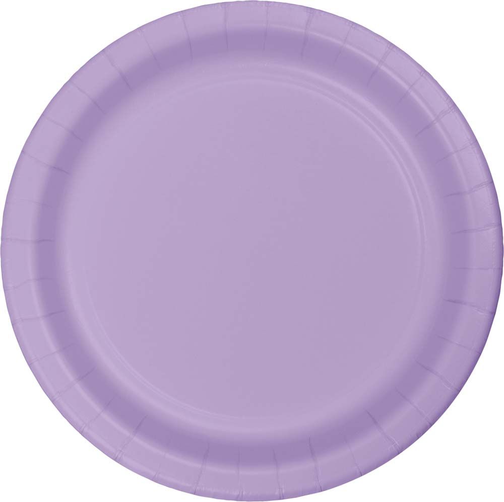 Luscious Lavender Cake Plate