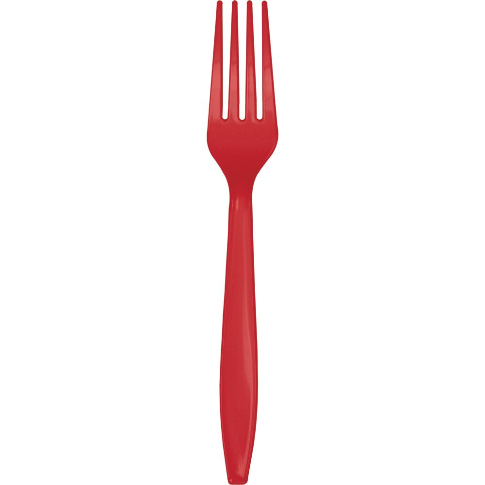 Classic Red Forks 24ct