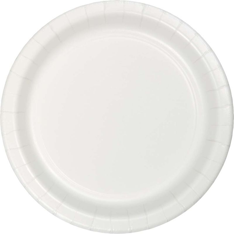 White Banquet Plate 24 Count
