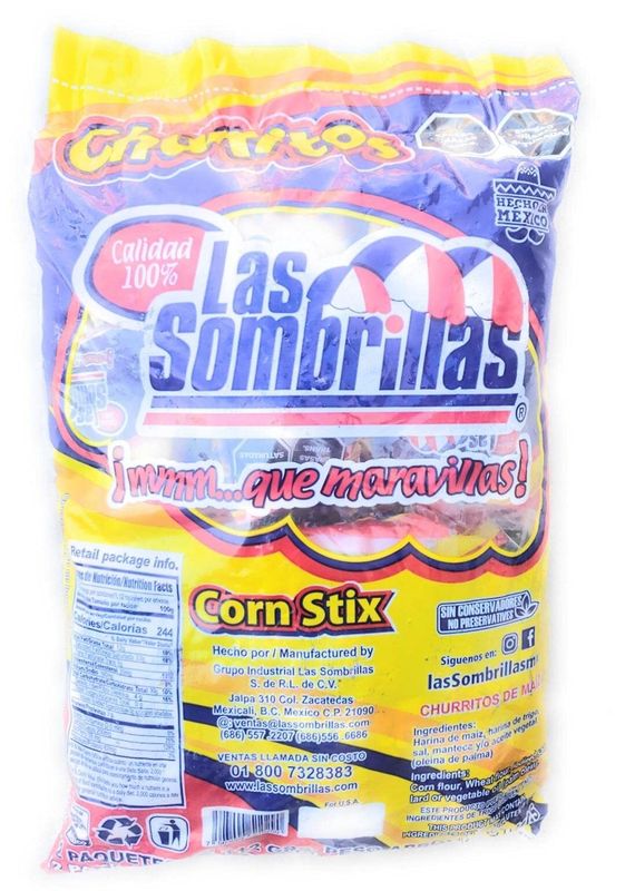Churritos Las Sombrillas Mexican Candy