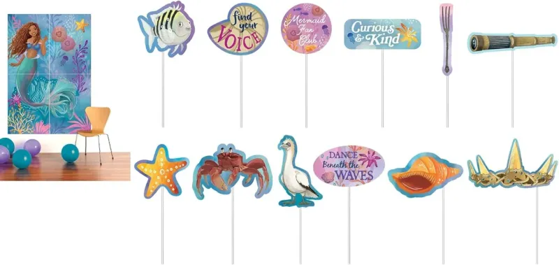 The Little Mermaid Scene Setter w/Props