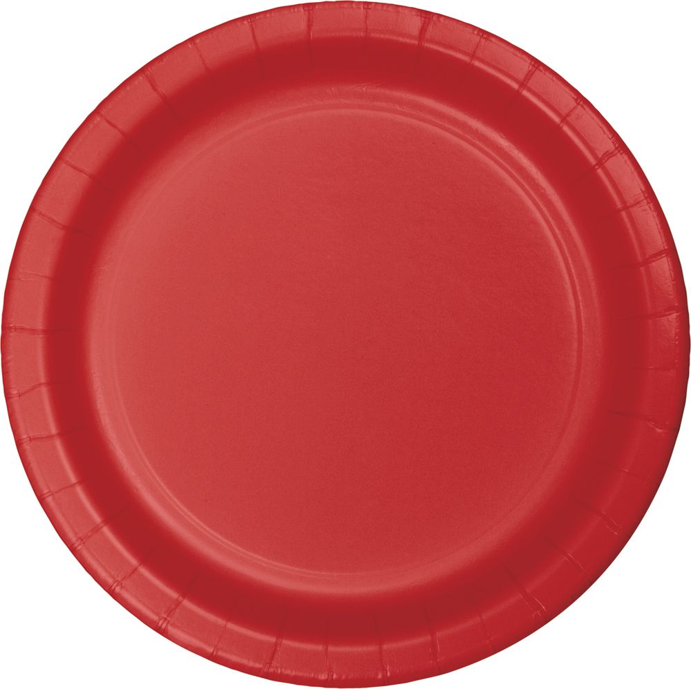Classic Red Dinner Plate